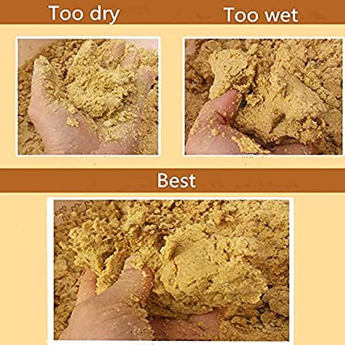  QCHIAN Manual Animal Feed Pellet Machine, Household Pet Dog Cat Feed Maker, Birds Fishing Bait Granulator Pelleter, 1.5/2/2.3/2.5/3/3.5/4/5/6mm Molds Optional For Animals Feed Processing (Size : 3mm)