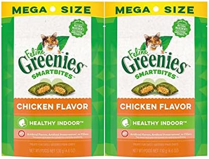  GREENIES Smartbites Healthy Indoor Chicken - 2.1 Oz, Pack Of 4