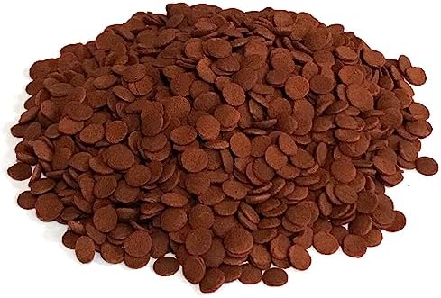  BIG KAHUNA TROPICAL FISH 8 Mm Red Sinking Wafer - Sinking Algae Wafers That Provides Balanced Diet For Plecos, Snails, Cory Cats, Catfish, Shrimp, And Crayfish (10 Pound)