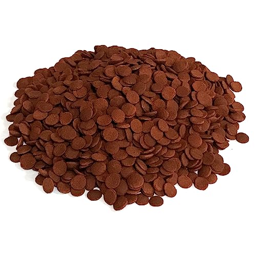  BIG KAHUNA TROPICAL FISH 8 Mm Red Sinking Wafer - Sinking Algae Wafers That Provides Balanced Diet For Plecos, Snails, Cory Cats, Catfish, Shrimp, And Crayfish (10 Pound)