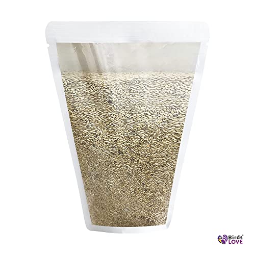  Birds LOVE Alpiste 100% Non-GMO Double Cleaned Canary Seed For Canaries And Finch Birds With No Fillers Or Additives | Bird Food Also Deal For Parakeets, Conures, And Budgies