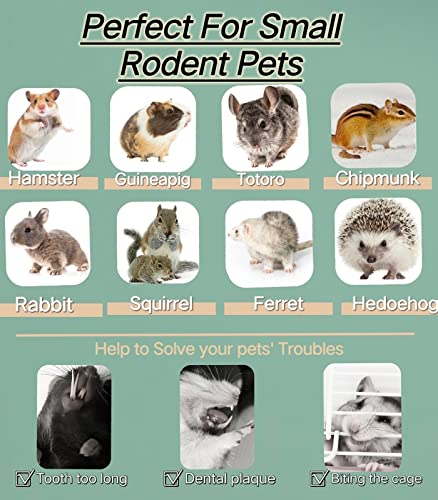  XLpeixin Apple Sticks Natural Chew Toys And Treats For Chinchilla Guinea Pig Hamster Gerbil Rabbit Chew Toys For Teeth,Chew Sticks For Rabbits (Thin 600g-21oz)…