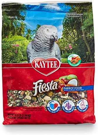  Kaytee Fiesta Parrot Food 25 Pound Bag