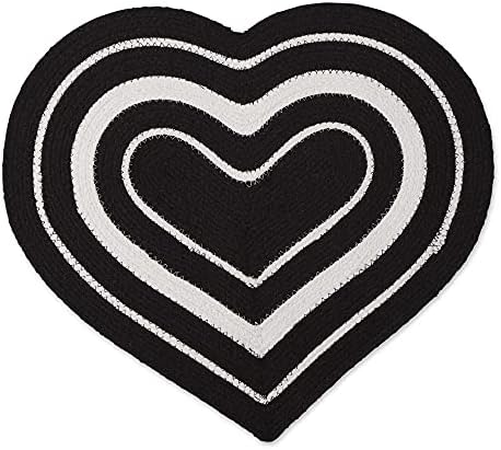  Bone Dry DII Braided Pet Mat Collection 100% Cotton, Oval Shape, Gray Good Kitty