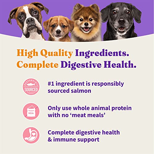  Halo® Holistic Adult Dog Healthy Grains Wild-Caught Salmon & Whitefish Recipe 3.5 Lb