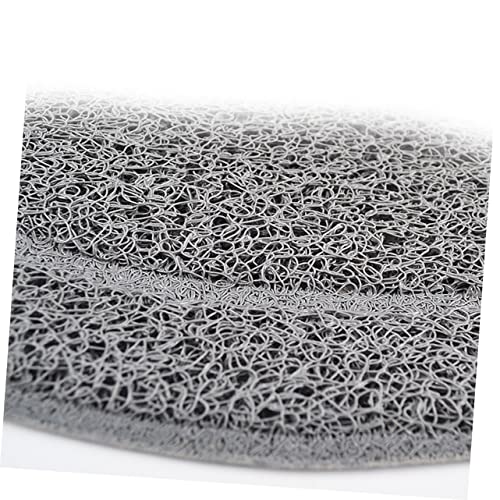  Mipcase 3pcs Silicone Desk Mat Cat Litter Rug Non Skid Rug Dog Feeding Mat Dog Placemat Litter Mat Dog Feeding Tablemat Silicone Pets Cute Pets Cat Food For Pets Table Mat Cat Mat Bowl Mat