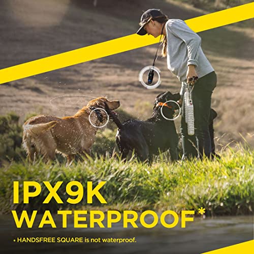  Dogtra ARC HANDSFREE Plus Remote Training Dog Collar - 3/4 Mile Range, Expandable To 2 Dogs, Waterproof, Rechargeable, 127 Training Levels, High Performance Vibration, W/ PetsTEK Clicker