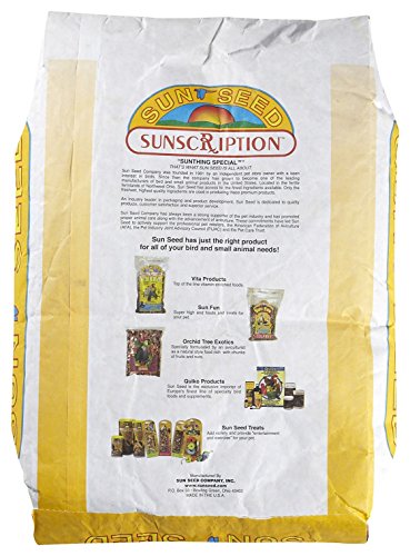 Sun Seed Company Bss10351 Vita Mix Daily Diets Small Hookbill Food, 25-Pound