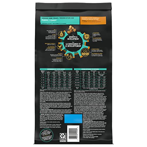  Purina Pro Plan High Protein Puppy Food Shredded Blend Chicken & Rice Formula - 6 Lb. Bag