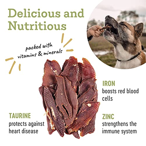  Farm Hounds Dehydrated Pork Kidney For Dogs, 100% Natural, Humane Dried Pig Kidney Treats For Dogs, Regenerative Agriculture Dog Training Treats & Food From Local Farms For All Dog Breeds & Sizes
