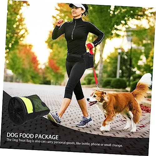  Balacoo 5pcs Dog Food Pack Dog Snack Pouch Dog Treat Container For Dogs Pet Treat Pouch Dog Snacks Bag Portable Dog Treat Holder Dog Food Storage Bag Dog Supplies Outdoor Net