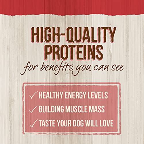  Merrick Classic Healthy Grains Dry Dog Food Real Beef & Brown Rice Recipe With Ancient Grains, Offer - 33 Lb. Bag