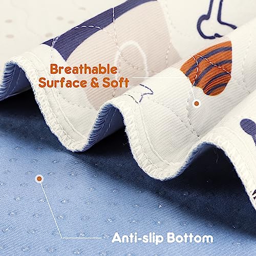  Siwa Mary Puppy Pads, 2-Pack Super Absorbent Pee Pads For Dogs, Non-Slip Washable Dog Pee Pads, Quick Dry Reusable Puppy Pads, Waterproof Dog Mat- Pet Supplies Ideal For Puppy Whelping & Training