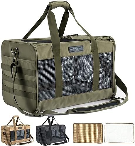  VEAGIA Cat Carrier,Pet Carrier,Cat Carriers For Medium Cats Under 25,Soft Puppy Travel Bag Carriers For Small Dogs Airline Approved