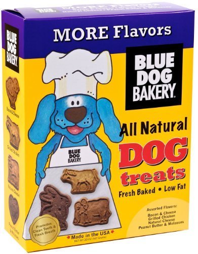  Blue Dog Bakery Natural Low Fat Dog Treats (Pack Of 2)