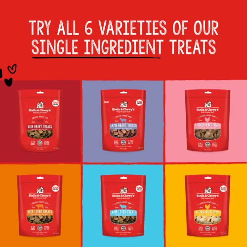  Stella & Chewy's Freeze-Dried Raw Single Ingredient Chicken Breast Treats, 2.75 Oz. Bag