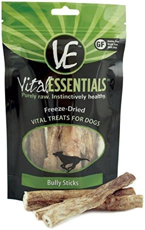  Vital Essentials Freeze Dried Dog Treats, Raw Chicken Hearts Treats For Dogs 3.75 Oz