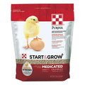  Purina Start & Grow Starter/Grower Medicated Feed Crumbles, 5 Lb Bag