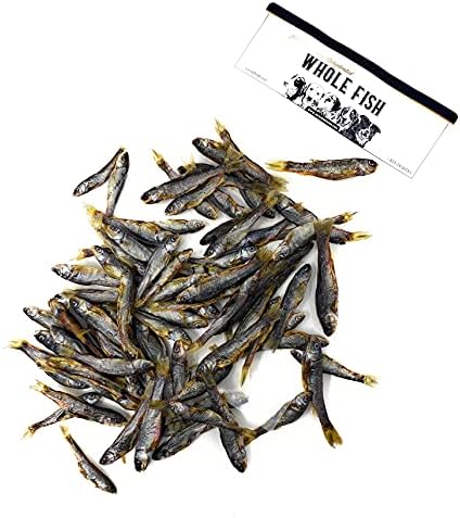  Jack's Premium Whole Fish Cat And Dog Treats- Dehydrated Minnows For Dogs- Grain Free Cat Treats-No Fillers Or Preservatives (Small Minnows)