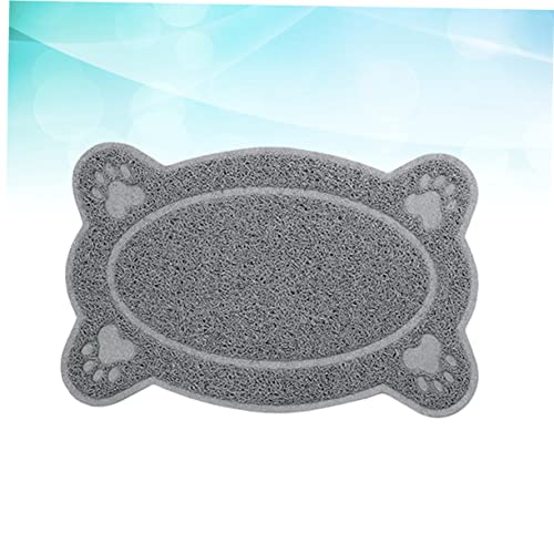  Mipcase 3pcs Silicone Desk Mat Cat Litter Rug Non Skid Rug Dog Feeding Mat Dog Placemat Litter Mat Dog Feeding Tablemat Silicone Pets Cute Pets Cat Food For Pets Table Mat Cat Mat Bowl Mat