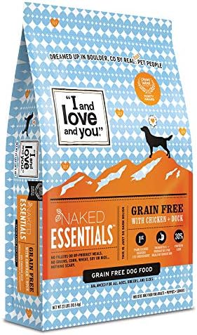  "I And Love And You" Trial Size Naked Essentials Chicken & Duck Grain Free Dry Dog Food, 4 LB