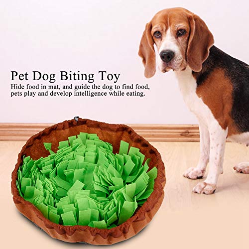  Bicaquu Dog Sniff Mat, Souptoys Training Playing Pet Morder Toy, For Cat Dog Stress Release Feeding Dog Food(Green)