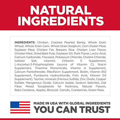  Hill's Science Diet Dry Dog Food, Adult, Large Breed, Chicken & Barley Recipe, 15 Lb. Bag