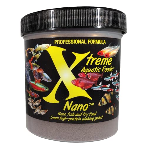  Xtreme Aquatic Foods 2208-B Nano Fish Food, 9 Oz