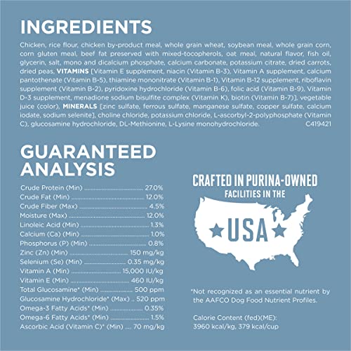  Purina ONE Plus Joint Health Formula Natural With Added Vitamins, Minerals And Nutrients Dry Dog Food - 31.1 Lb. Bag