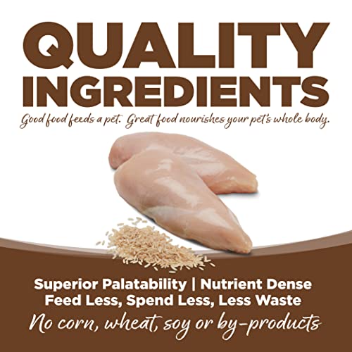  NutriSource Pure Vita Dog Food, Made With Chicken And Brown Rice, With Wholesome Grains, 25LB, Dry Dog Food