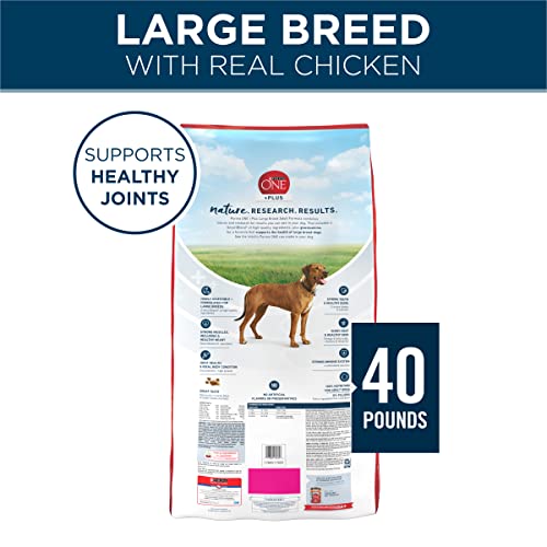  Purina ONE Plus Large Breed Adult Dog Food Dry Formula - 40 Lb. Bag