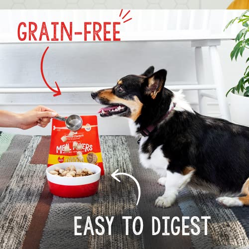  Stella & Chewy’s Freeze Dried Raw Chewy’s Chicken Meal Mixers – Dog Food Topper For Small & Large Breeds – Grain Free, Protein Rich Recipe – 8 Oz Bag