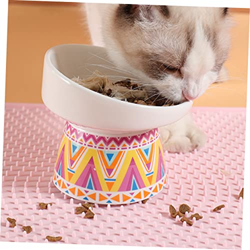  POPETPOP 1pc Foldable Cat Litter Mat 2 Tier Tray Cat Feeding Mat Small Litter Mat Litter Box Mat Cat Litter Mat Cat Litter Pad Cat Mat The Dog Pvc Pink Non-slip Mat Cat Litter Mat