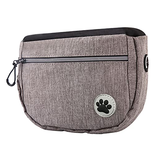 Hemobllo Food Containers Food Containers Puppy Treats Portable Dog Treats Pouch- Outdoor Travel Walking Food Bag For Dogs Training, Cloth Pet Food Container Snack Pouch Puppy Treats Puppy Treats