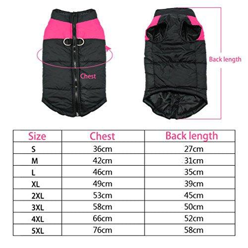  Dog Clothes For Small Dogs Winter Puppy Chihuahua Pet Dog Clothes Waterproof Medium Large Dog Coat Jacket Ropa Para Perros S-5XL Green 5XL