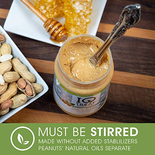  Hyper Pet Dog Peanut Butter, IQ Treat Spread - 100% Natural-Xylitol Free Peanut Butter For Dogs - Use IQ Treat Mat Lick Mat, Dog Treats, Dog Snack