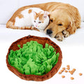  Bicaquu Dog Sniff Mat, Souptoys Training Playing Pet Morder Toy, For Cat Dog Stress Release Feeding Dog Food(Green)