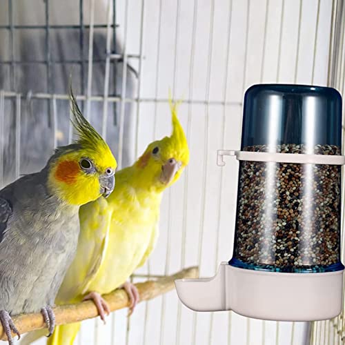  Pet Automatic Bird Waterer Food Feeder Bird Waterer Food Feeder Bird Water Dispenser Automatic Bird Feeder Bowl