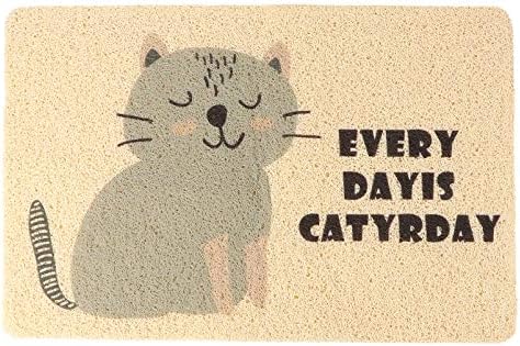  Indestructible Dog Bed Large Cat Litter Mat Anti-Spill Pets Fedding Mat Non-Slip Cat Litter Mat Washable Pet Cushion Kitten Litter Mat Large Heating Pad Large Heating Pad