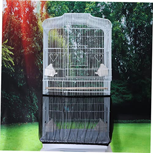  Bird Cages For Parrots Bird Cage Adjustable Bird Cage Net Cage Net Cover Pet Gauze Protective Cover Black Catcher Guard Net Bird Cage Accessory The Birdcage