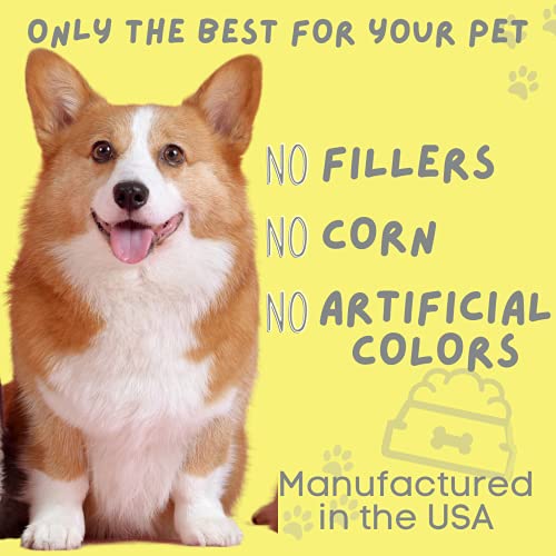  Daily Multivitamin Supplement Chews For Dogs - Joint Support, Digestive Enzymes, Immune System & Mobility, Probiotics For Dogs - Pawlife Multipup 5 In 1 Advanced Wellness Support