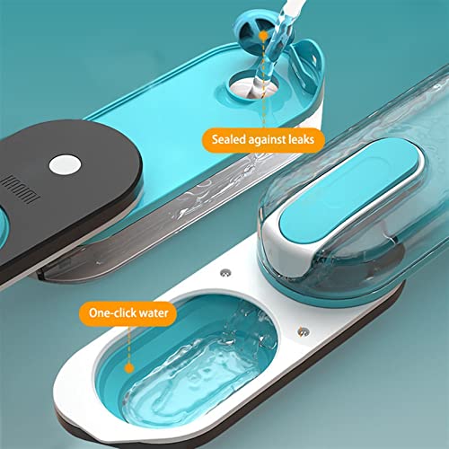  AACARB Cat Water Dispenser, Dog Water Bottle Folding Drinker Portable Water Dispenser Pets Outdoor Travel Drinking Water Feeder Bowl For Small Large Dogs (Color : Pink)