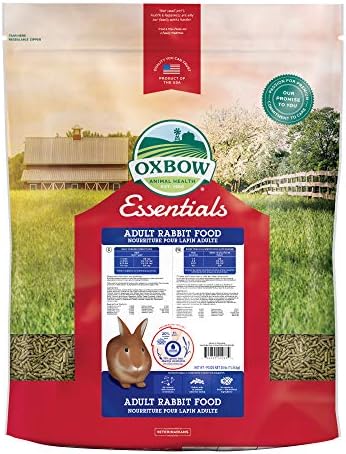  Oxbow Essentials Young Rabbit Food - All Natural Rabbit Pellets - 10 Lb.