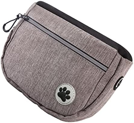  Iplusmile Pet Treat Bag Food Containers Dog Walking Fanny Pack Food Snacks Pet Snack Pouch Puppy Treat Pouch Dog Reward Pouch Food Bag For Dogs Training Pet Waist Bag Dog Training Waist Bag