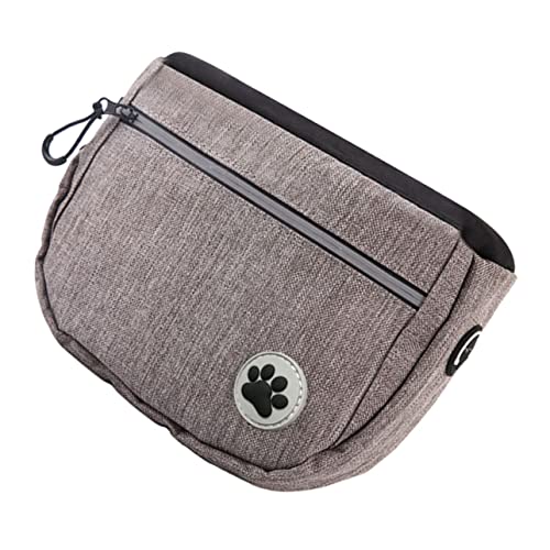  Iplusmile Pet Treat Bag Food Containers Dog Walking Fanny Pack Food Snacks Pet Snack Pouch Puppy Treat Pouch Dog Reward Pouch Food Bag For Dogs Training Pet Waist Bag Dog Training Waist Bag