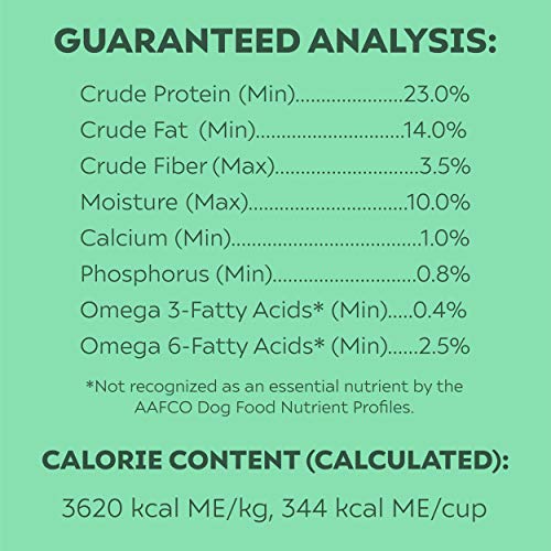 KARMA BALANCED NUTRITION Plant-First Recipe, Adult Natural Dry Dog Food With Chicken, 4 Lb. Bag