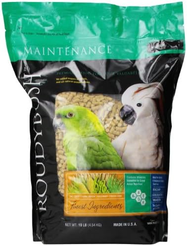  RoudyBush Daily Maintenance Bird Food, Medium, 10-Pound (Packaging May Vary)