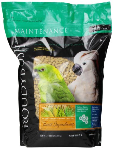  RoudyBush Daily Maintenance Bird Food, Medium, 10-Pound (Packaging May Vary)