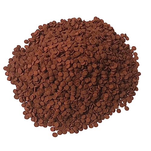 BIG KAHUNA TROPICAL FISH 3 Mm Red Sinking Wafer - Sinking Algae Wafers That Provides Balanced Diet For Plecos, Snails, Cory Cats, Catfish, Shrimp, And Crayfish (2 Pound)