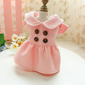  Sweet Print Pet Dog Princess Dress Suitable For Small Dogs Spring And Winter Puppy Dress Yorkie Dress Pet Clothing A1 XL